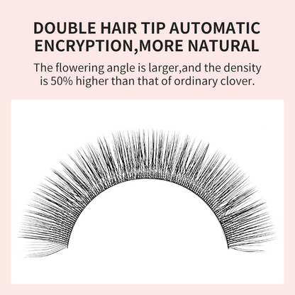 NATUHANA New 3DW Shape Eyelash Extension 3D Premade Volume Fan Lashes W Style Lashes Faux Mink Volume Lashes Korean makeup